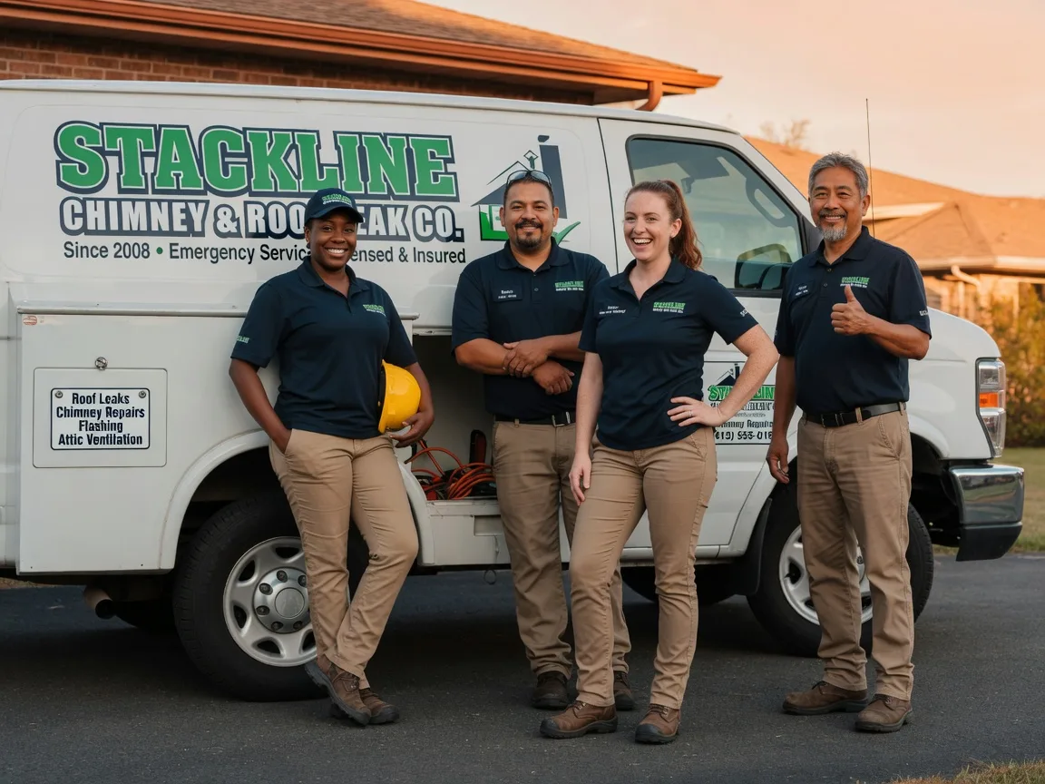 Chimney flashing repair company in Odanah, WI